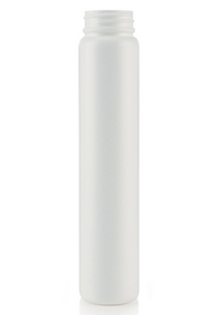 473.15CC NATURAL CYLINDER ROUND HDPE PLASTIC BOTTLE - 53 400 NECK