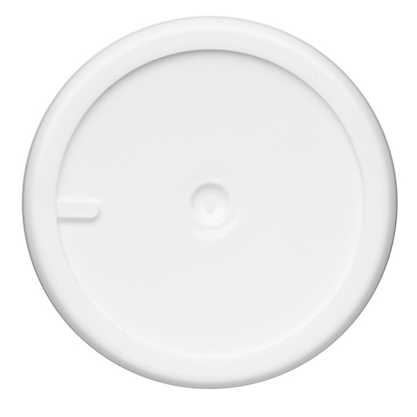 4OZ WHITE PP STRAIGHT SIDED ROUND - 58-400 NECK-detail image
