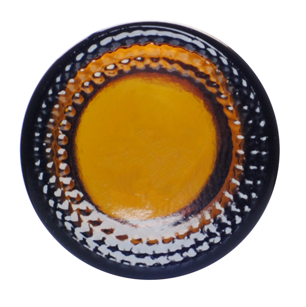 10CC AMBER WIDE MOUTH PACKER GLASS BOTTLE - 20-405 NECK-detail image