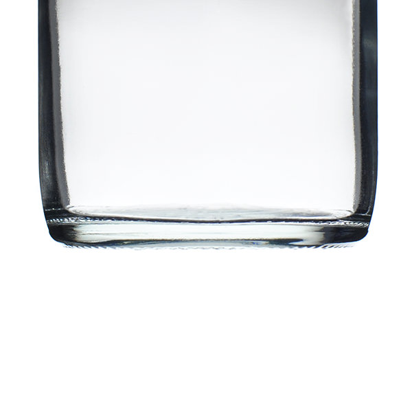 4OZ FLINT BOSTON ROUND GLASS BOTTLE - 22-405 NECK-detail image