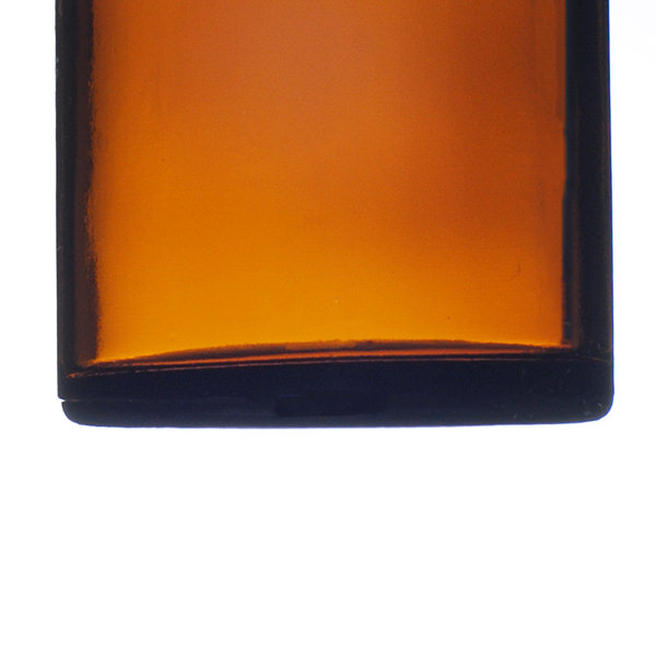 50CC AMBER WIDE MOUTH PACKER GLASS BOTTLE - 33-405 NECK-detail image