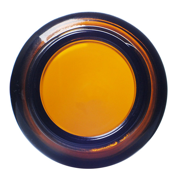 50CC AMBER WIDE MOUTH PACKER GLASS BOTTLE - 33-405 NECK-detail image