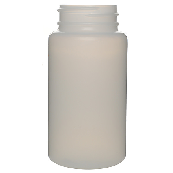 120CC NATURAL WIDE MOUTH ROUND HDPE WITH 38-400 NECK FINISH-detail image