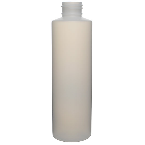 6OZ NATURAL REGULAR CYLINDER HDPE WITH 24-410 NECK FINISH-detail image