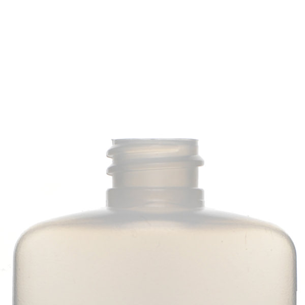 2OZ NATURAL STRAIGHT-SIDED OVAL LDPE WITH 18-410 NECK FINISH-detail image