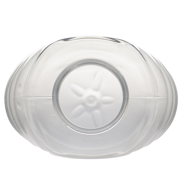 20OZ CLEAR PET HONEY COMB OBLONG - 38-400 NECK-detail image
