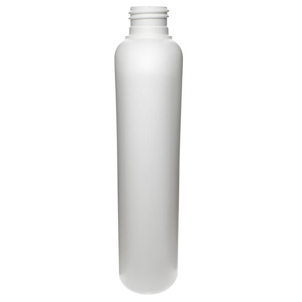 8OZ WHITE HDPE CLASSIC OVAL - 24-410 NECK-detail image