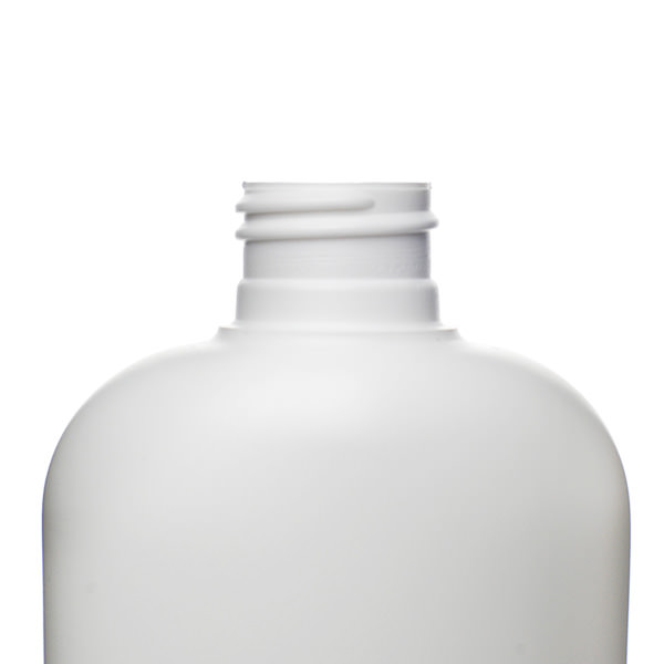 8OZ WHITE HDPE CLASSIC OVAL - 24-410 NECK-detail image