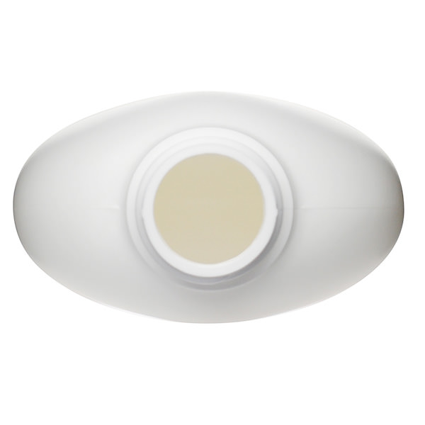 8OZ WHITE HDPE CLASSIC OVAL - 24-410 NECK-detail image
