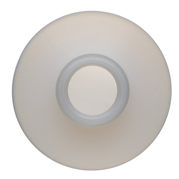 16OZ NATURAL REGULAR CYLINDER HDPE WITH 28-400 NECK FINISH-detail image