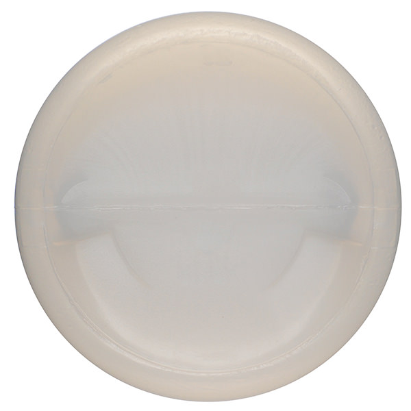 16OZ NATURAL REGULAR CYLINDER HDPE WITH 28-400 NECK FINISH-detail image