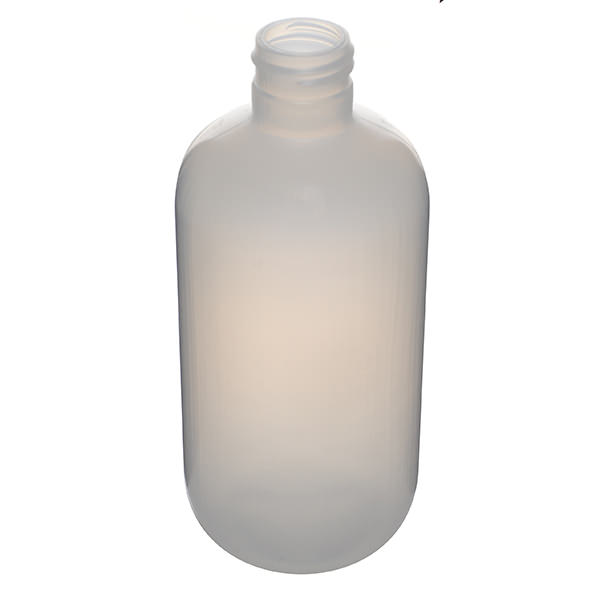 8OZ NATURAL BOSTON ROUND LDPE WITH 24-410 NECK FINISH
