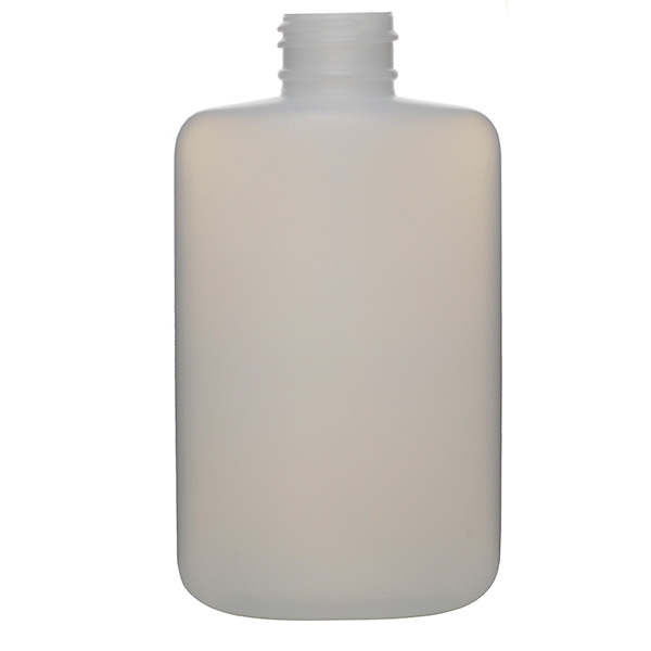 4OZ NATURAL STRAIGHT-SIDED OVAL HDPE WITH 24-410 NECK FINISH-detail image