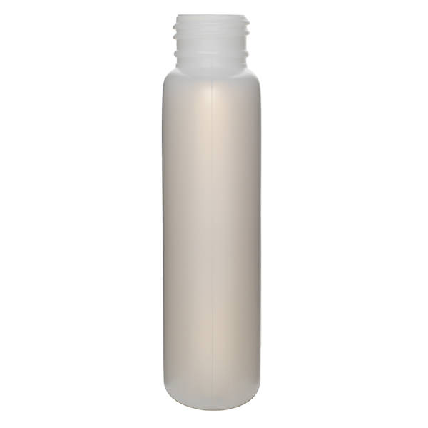4OZ NATURAL STRAIGHT-SIDED OVAL HDPE WITH 24-410 NECK FINISH-detail image