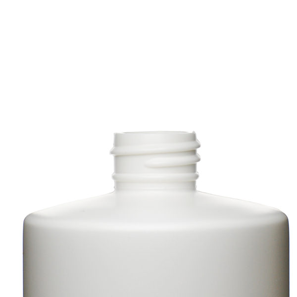 32OZ WHITE HDPE WINDOW STRIPE CYLINDER ROUND  WITH 28-410 NECK FINISH-detail image
