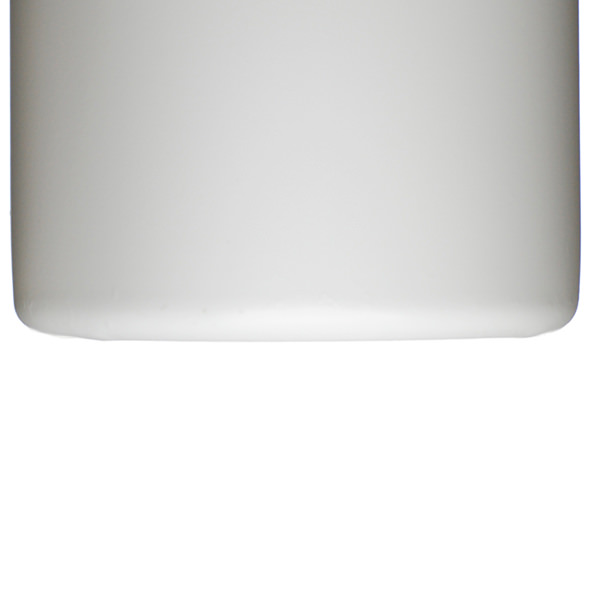 32OZ WHITE HDPE WINDOW STRIPE CYLINDER ROUND  WITH 28-410 NECK FINISH-detail image