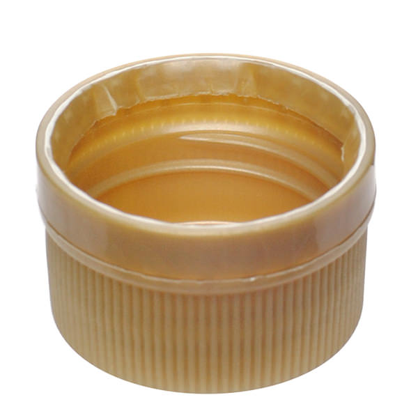 28MM GOLD TAMPER EVIDENT LIP SEAL FINE RIB / MATTE TOP PP-detail image