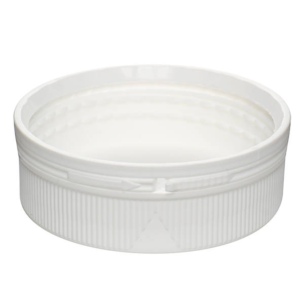 58-400 WHITE TE FLAT SEAL FINE RIB / MATTE CENTER / SMOOTH RING PP-detail image