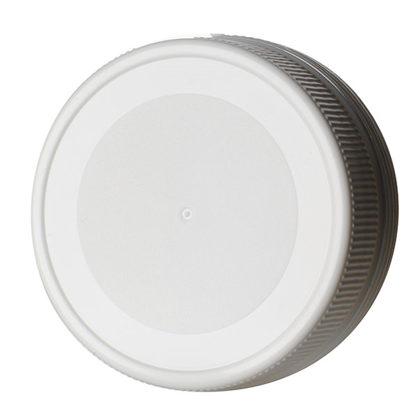 58-400 WHITE TE FLAT SEAL FINE RIB / MATTE CENTER / SMOOTH RING PP-detail image