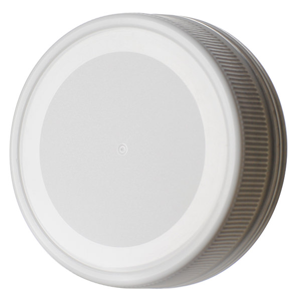 63-400 WHITE TE FLAT SEAL FINE RIB / MATTE CENTER / SMOOTH RING / RING TOP PP-detail image