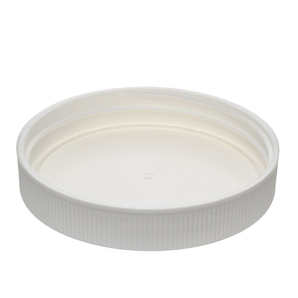 63-400 WHITE DEEP SKIRT FLAT SEAL FINE RIB / MATTE CENTER / RING TOP PP-detail image