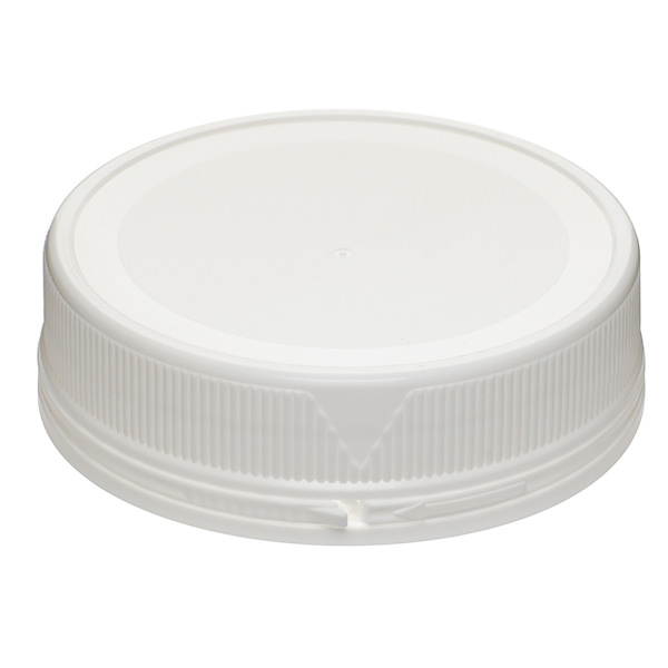 70-400 WHITE TE SHORT THREAD LIP SEAL FINE RIB / MATTE CENTER / SMOOTH RING PP