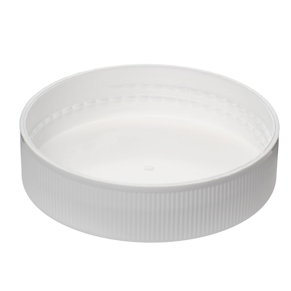 70-400 WHITE DEEP SKIRT FLAT SEAL FINE RIB / RING TOP PP-detail image