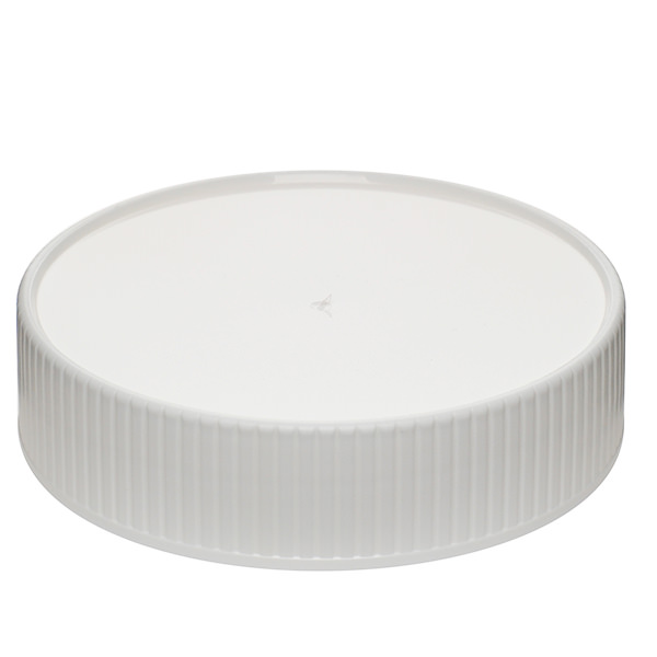 72-445 WHITE DEEP SKIRT FLAT SEAL COARSE RIB / SMOOTH CENTER / RING TOP PP
