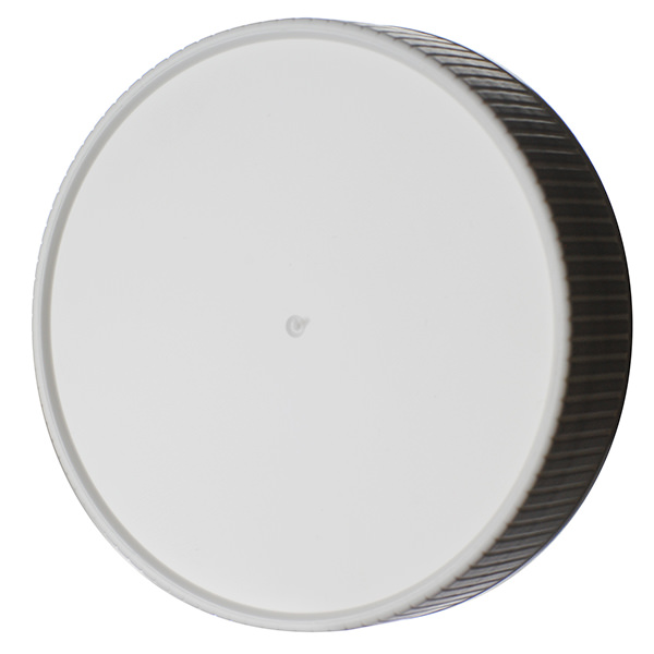 72-445 WHITE DEEP SKIRT FLAT SEAL COARSE RIB / SMOOTH CENTER / RING TOP PP-detail image