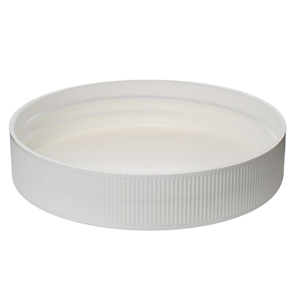 83-400 WHITE DEEP SKIRT FLAT SEAL FINE RIB / MATTE CENTER / RING TOP PP-detail image