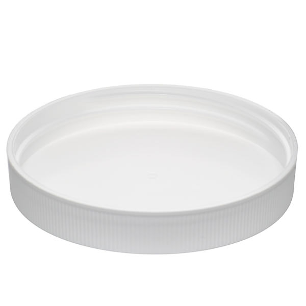 83-400 WHITE SHALLOW FLAT SEAL FINE RIB / MATTE CENTER / RING TOP PP-detail image