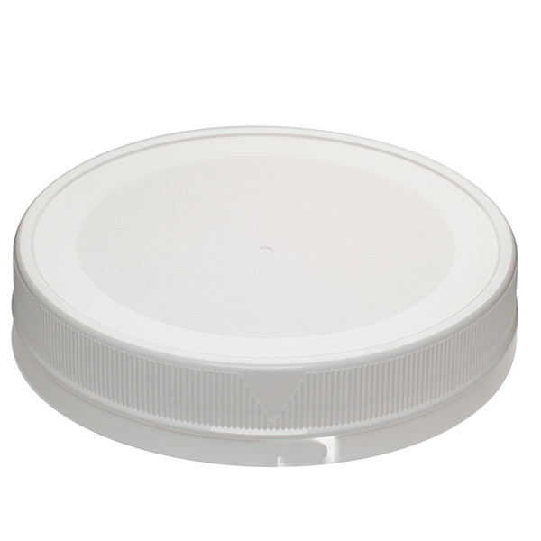 110-400 WHITE TE SINGLE BAND TE FLAT SEAL MATTE CENTER / SMOOTH RING / RING TOP PP