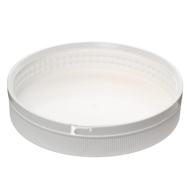 110-400 WHITE TE SINGLE BAND TE FLAT SEAL MATTE CENTER / SMOOTH RING / RING TOP PP-detail image