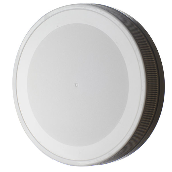 110-400 WHITE TE SINGLE BAND TE FLAT SEAL MATTE CENTER / SMOOTH RING / RING TOP PP-detail image