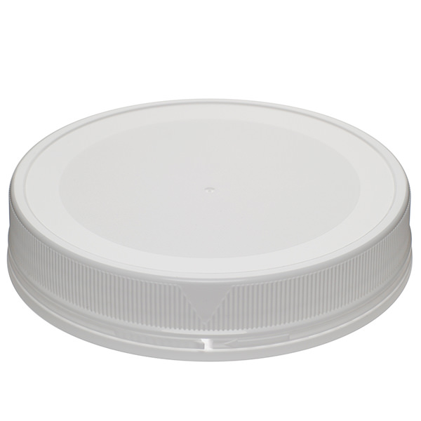110-400 WHITE TE DOUBLE BAND TE FLAT SEAL MATTE CENTER / SMOOTH RING / RING TOP PP