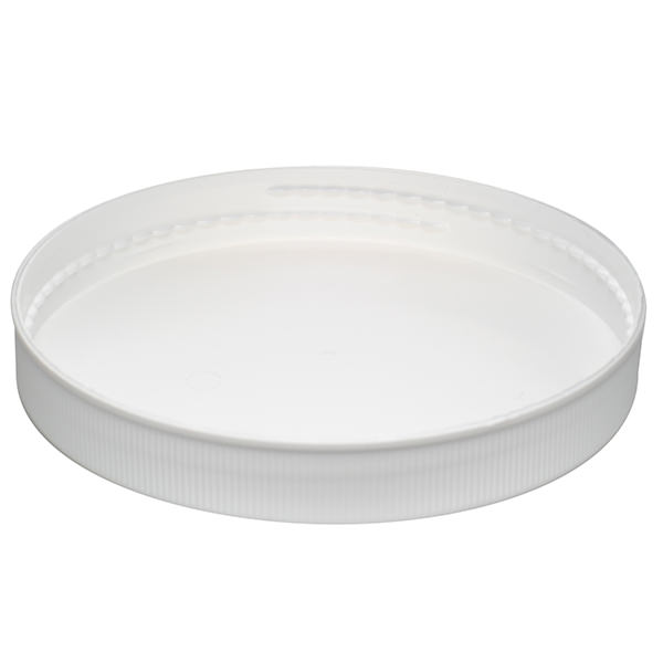 110-400 WHITE SHALLOW FLAT SEAL FINE RIB / MATTE CENTER / SMOOTH RING / RING TOP PP-detail image