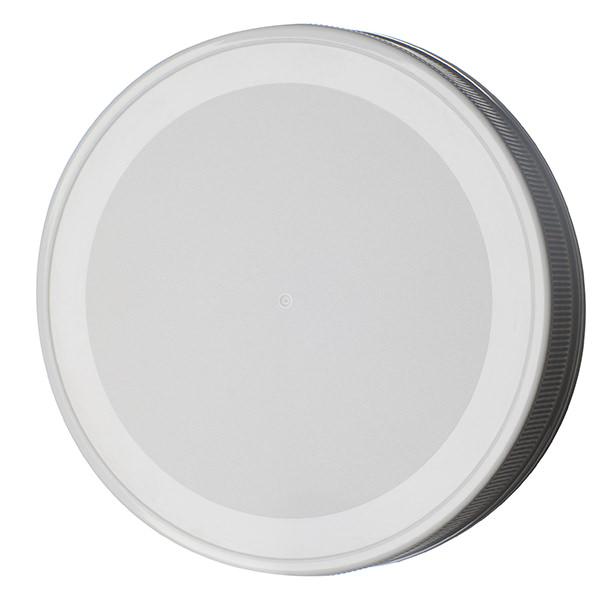 120-400 WHITE DOUBLE BAND TE FLAT SEAL FINE RIB / MATTE CENTER / SMOOTH RING / RING TOP PP-detail image