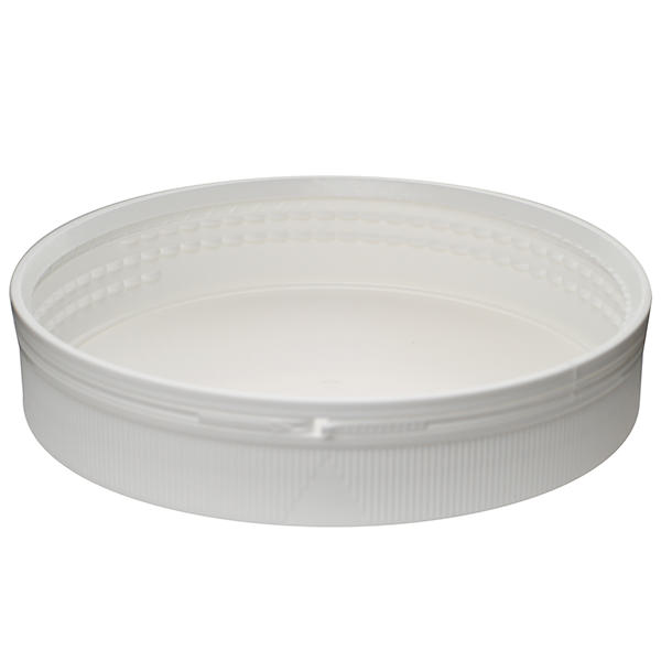 120-400 WHITE DOUBLE BAND TE LIP SEAL FINE RIB / MATTE CENTER / SMOOTH RING / RING TOP PP-detail image