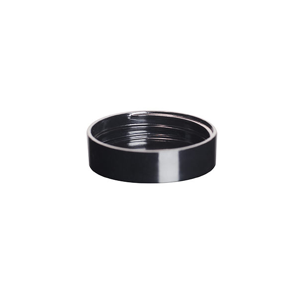 43-400 BLACK SMOOTH SIDE / SMOOTH TOP PHENOLIC CLOSURE-detail image