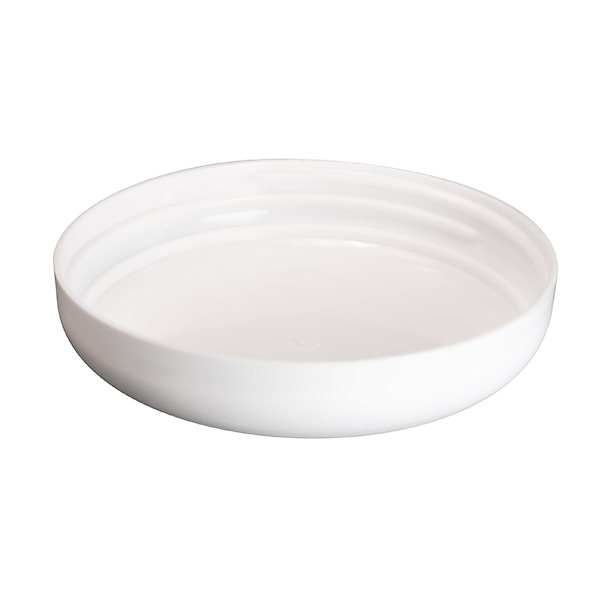 89-400 WHITE SMOOTH SIDE / SMOOTH TOP PP DOME NO LINER-detail image