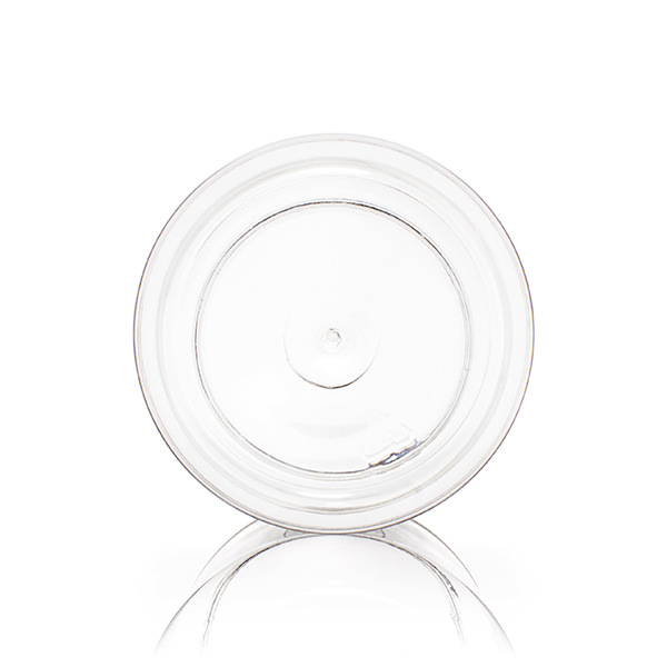 1500ML CLEAR WIDE MOUTH LABEL INDENT ROUND PET PLASTIC JAR - 109MM-detail image