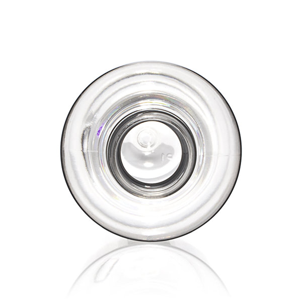 180ML CLEAR PET BOSTON ROUND  WITH 24-410 NECK-detail image