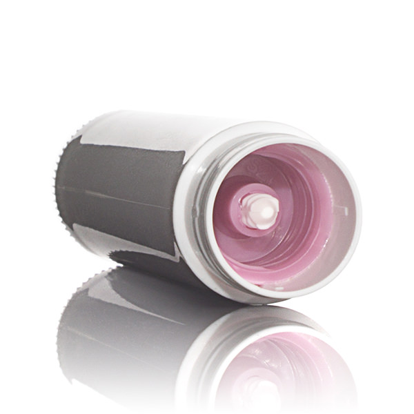 0.13OZ WHITE LIP BALM ASSEMBLY WITH 0.620" KNURL SCREW CYLINDER PP PLASTIC  - 13.8MM-detail image
