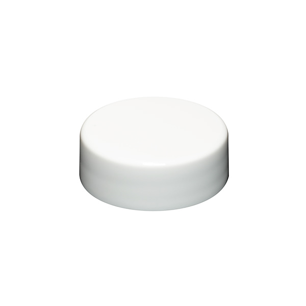 33-400 WHITE SMOOTH SIDE / SMOOTH TOP PP CAP - F217 LINER