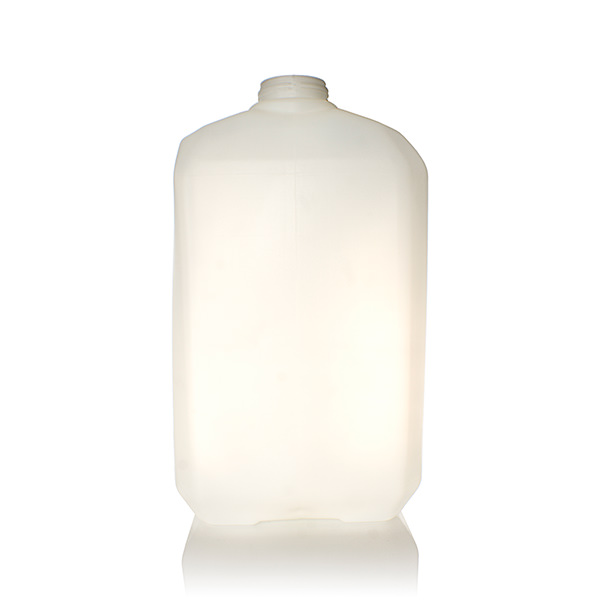17L NATURAL HDPE LW N/G HANDLE SQUARE - 63-IND NECK-detail image