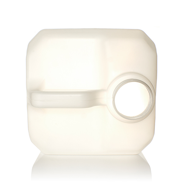 17L NATURAL HDPE LW N/G HANDLE HD SQUARE - 63-IND NECK-detail image