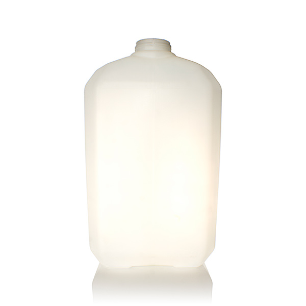 18L NATURAL HDPE LW N/G HANDLE HD SQUARE - 63-IND NECK-detail image