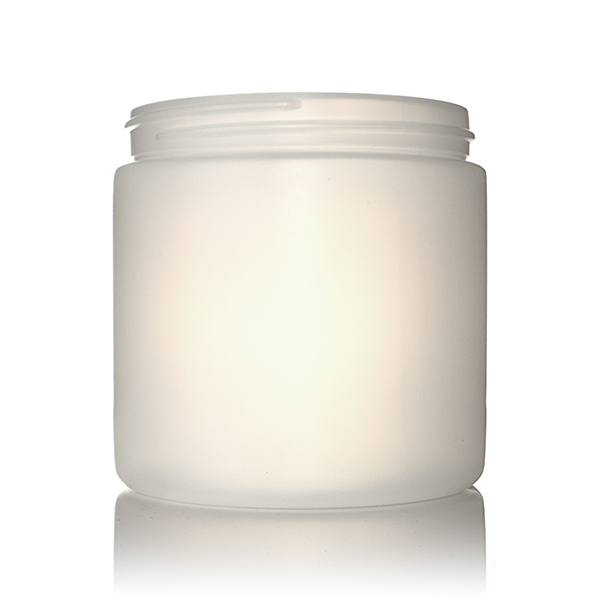 16OZ NATURAL HDPE WIDE MOUTH ROUND - 89-400 NECK