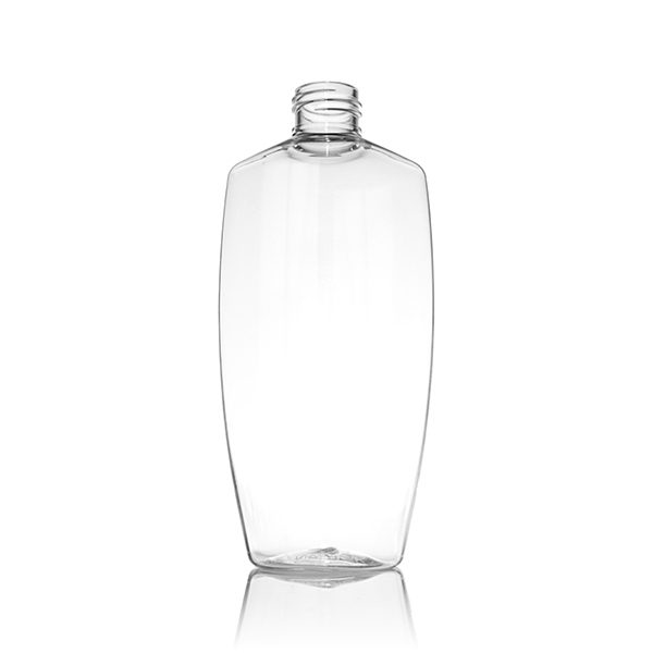250ML CLEAR PETITE OVAL - 24-410 NECK