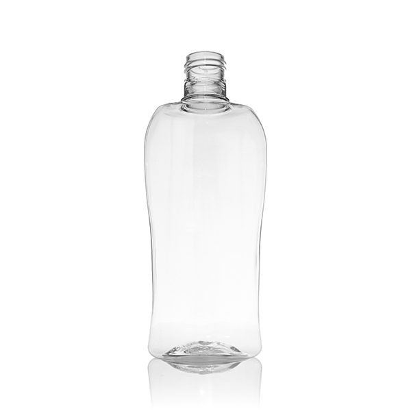 250ML CLEAR PET DESTINY OBLONG - 24-415 NECK